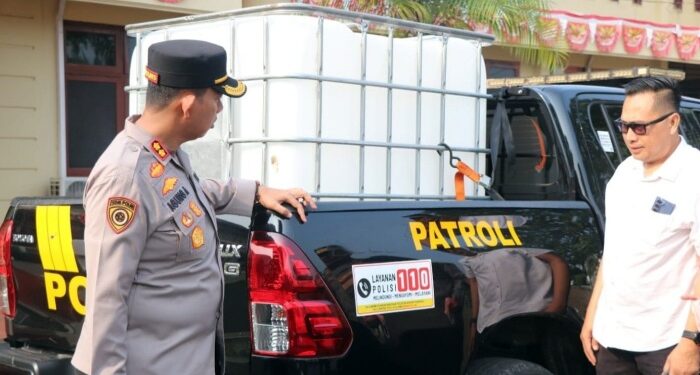 Inovasi Kreatif, Polres Musi Rawas Sulap Mobil Patroli Jadi Penakluk Api