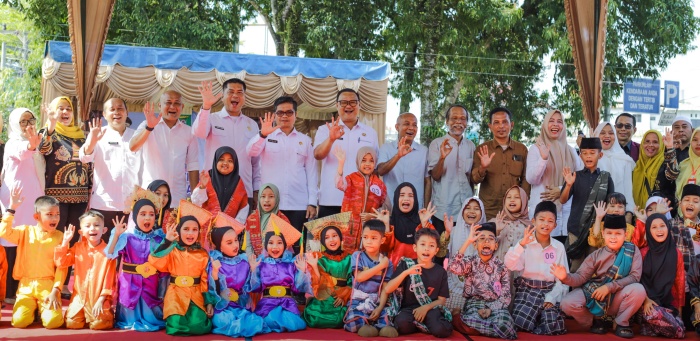 Lestarikan Budaya, Disdik Madina Gelar Lomba Marturi dan Tari Tingkat Pelajar