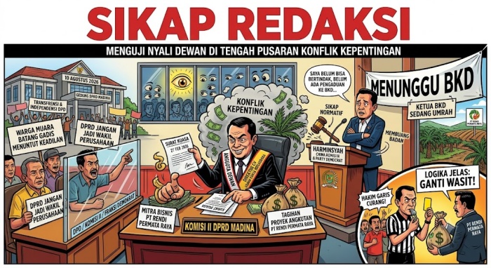 Menguji Nyali DPRD Madina di Tengah Pusaran Konflik Kepentingan