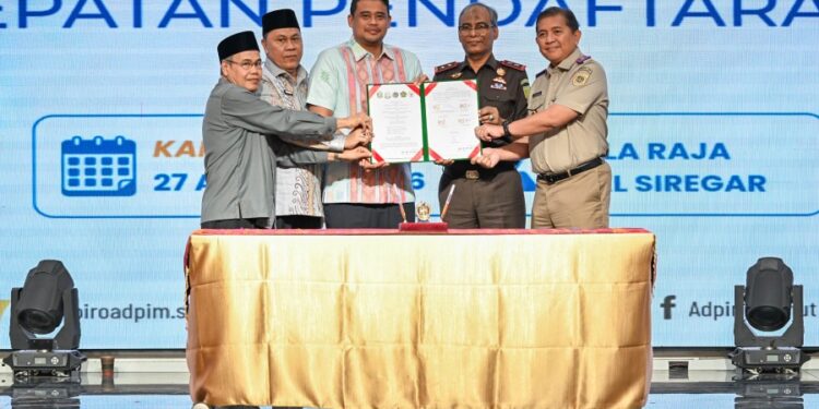 Jadi Orangtua Asuh Nazir Wakaf, Bobby Nasution Targetkan Sertifikasi 6 Ribu Lahan