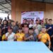 Polres Tapsel dan Insan Pers Rayakan Kemerdekaan RI Lewat Pertandingan Dam Batu