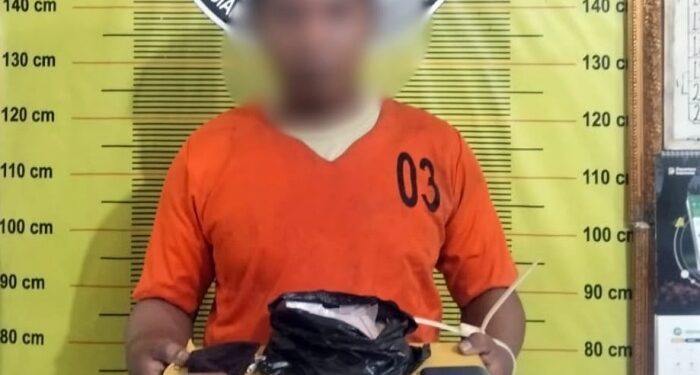 Pria Ini Ditangkap Saat Asyik Timbang Sabu di Rumah Singgah Padangsidimpuan