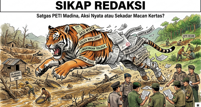 Satgas PETI Madina, Aksi Nyata atau Sekadar Macan Kertas?