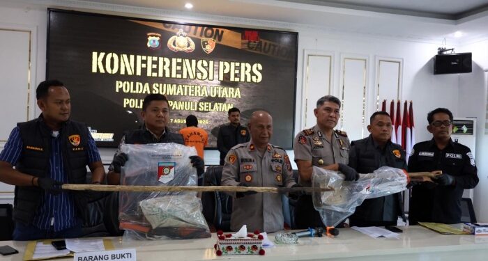 Selama Agustus 2026, Polres Tapsel Ungkap 11 Kasus Kejahatan