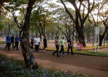 Tiga Jenderal Joging Bersama di GBK, Sinyal Jakarta Kondusif