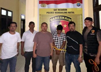 Tim URC Polres Madina Gulung Pembobol Gudang Tambang Kotanopan