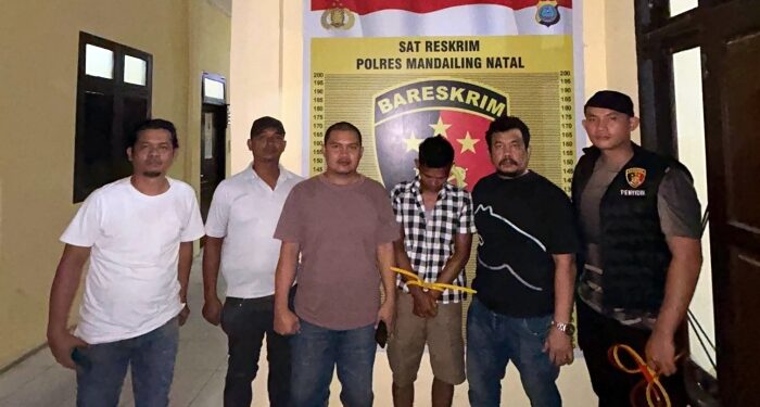 Tim URC Polres Madina Gulung Pembobol Gudang Tambang Kotanopan