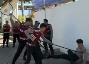 Amankan Mako, Polres Padangsidimpuan Gunakan Tongkat Sasumata Jepang