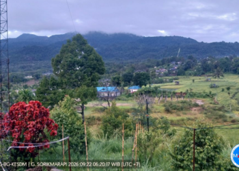 Gunung Sorikmarapi Diguncang Tujuh Kali Gempa Vulkanik Dalam