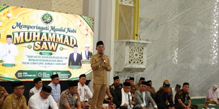 Acara Maulid Nabi, Gus Irawan Imbau Warga Waspadai Karhutla