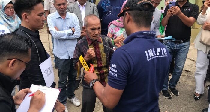 Polres Padangsidimpuan Gelar Prarekonstruksi Dugaan Penganiayaan oleh Oknum Polisi Madina