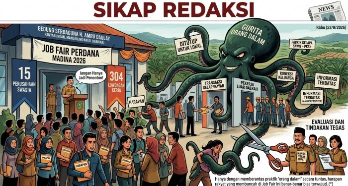 Job Fair Perdana, Harapan Rakyat vs Gurita Orang Dalam