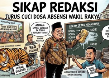 Jurus Cuci Dosa Absensi Wakil Rakyat