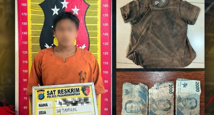 Polisi Ringkus Pencuri Spesialis Kios Pasar di Padangsidimpuan