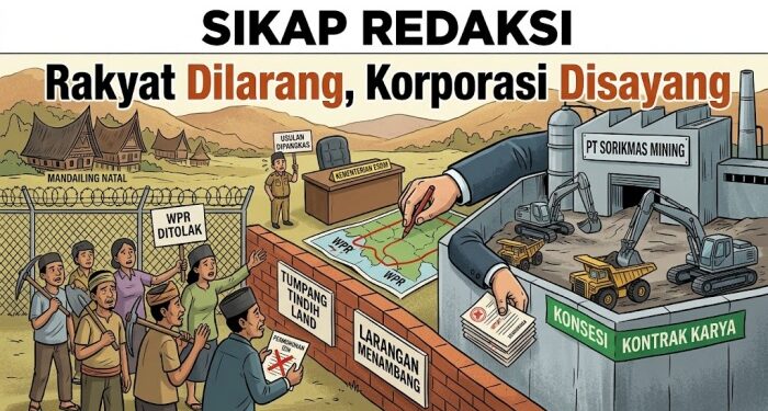 Rakyat Dilarang, Korporasi Disayang