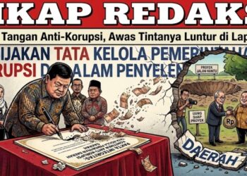 Tanda Tangan Anti-Korupsi, Awas Tintanya Luntur di Lapangan