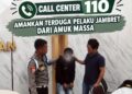 Telepon 110 Selamatkan Nyawa Penjambret dari Amuk Massa di Padangsidimpuan