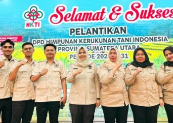 Wabup Atika Pimpin HKTI Madina, Regenerasi Petani Muda Jadi Tantangan