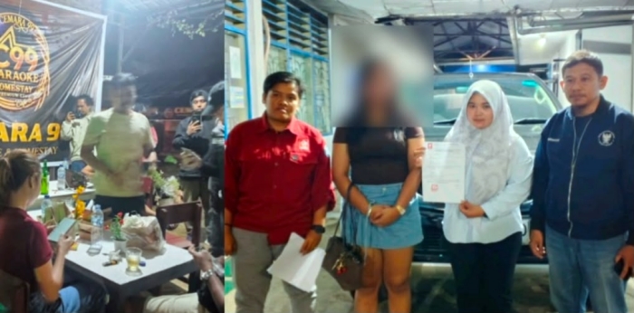 Wanita Muda Ini Terjaring Operasi Narkoba di THM Padangsidimpuan