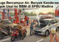 Diduga Bercampur Air, Banyak Kenderaan Mogok Usai Isi BBM di SPBU Madina