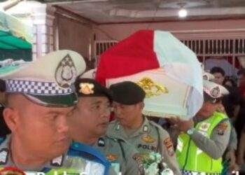 Aiptu Herbin Silaen Gugur Demi Selamatkan Nyawa Seorang Anak
