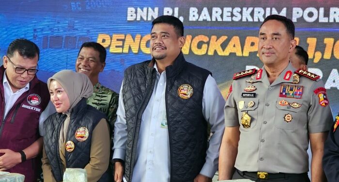 Gubernur Sumut Apresiasi Pengungkapan 1 Ton Barang Bukti di Belawan