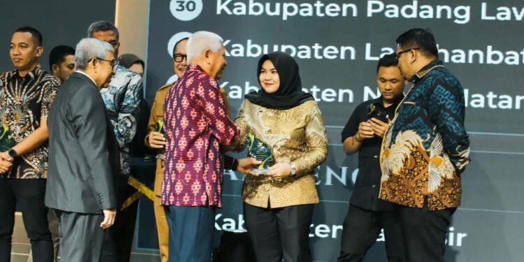 ‎Madina Raih Predikat Kabupaten Informatif pada KI Sumut Award 2026