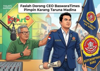 Faslah Dorong CEO BaswaraTimes Pimpin Karang Taruna Madina