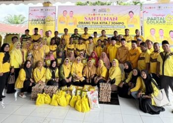Langkah Kemanusiaan Golkar Tapsel di Peringatan HUT ke-62