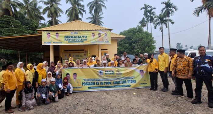 Golkar Tanggung Biaya Kontingen Madina di Porsadin VII Sumut