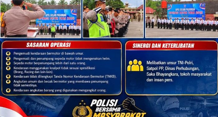 Operasi Patuh Toba 2026 di Madina, Lihat Sasarannya