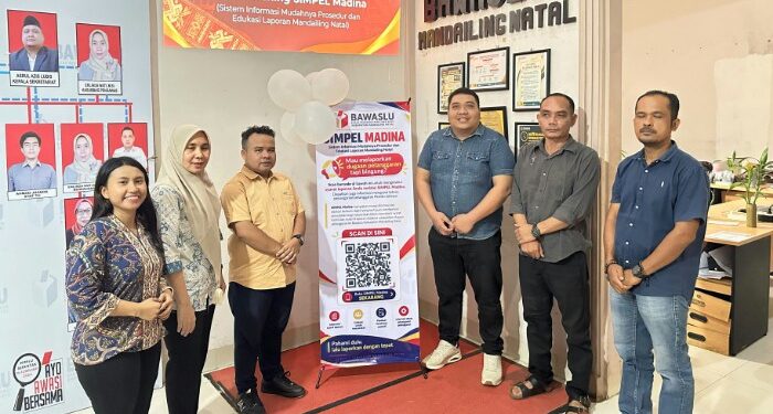 Cegah Laporan Gugur Syarat, Bawaslu Madina Digitalisasi Edukasi Pelanggaran Pemilu via SIMPEL