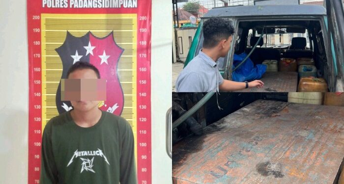 Polres Padangsidimpuan Ciduk Dua Penyelundup Pertalite Subsidi Modus Tangki Modifikasi