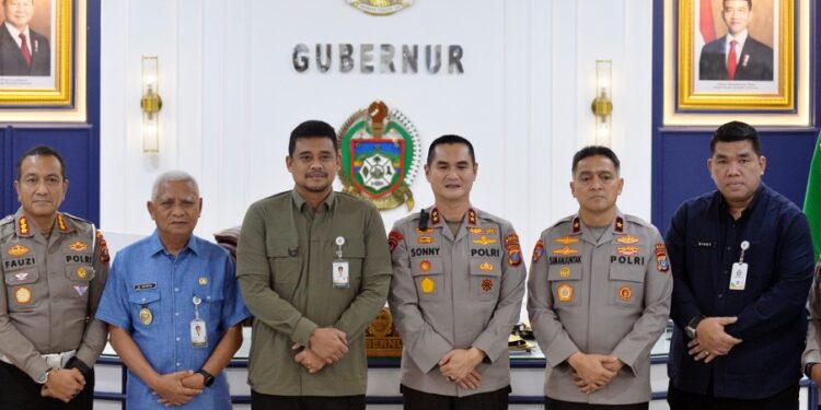Gubernur Sumut Ajak Kapolda Rumuskan Perda Khusus Pemberantasan Narkoba