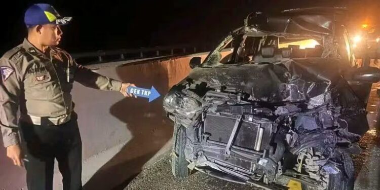 Pegawai Dinas PUPR Madina Tewas Tabrak Lari di Tol Sei Rampah