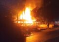 Diduga Korsleting Saat Perbaiki Colokan Listrik, Dua Rumah Ludes Terbakar di Bukitmalintang