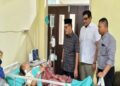 Legislator Golkar Madina Jenguk Korban Pembacokan di RSUD Panyabungan