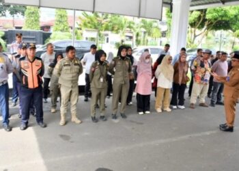 Pemko Padangsidimpuan Tertibkan Jalan dan Trotoar demi Kenyamanan Publik