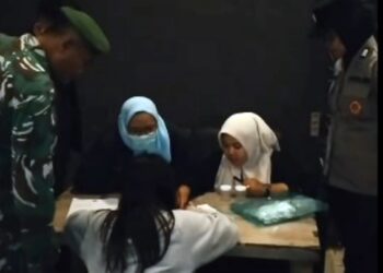 Petugas Gabungan Razia Tempat Hiburan di Padangsidimpuan, Ini Hasilnya