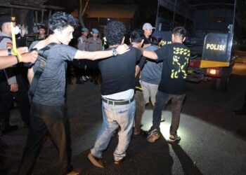 Polda Kepri Razia Bukit Senyum Batam, 24 Orang Positif Narkoba