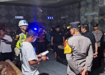 Polres Tapteng Razia 11 Tempat Hiburan Malam, Ini Hasilnya