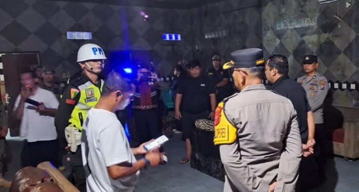 Polres Tapteng Razia 11 Tempat Hiburan Malam, Ini Hasilnya