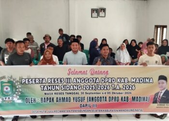 Reses di Desa Huta Julu, Ahmad Yusuf Siap Kawal Anggaran Perbaikan Jalan Rusak dan Fasilitas Air Bersih
