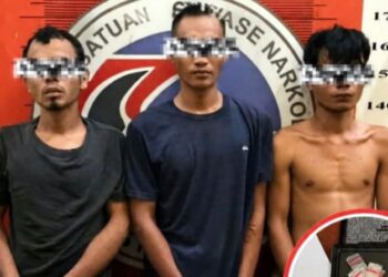 Tangkap Tiga Tersangka, Polres Palas Buru Pemasok Sabu Jaringan Sungai Gelanggang
