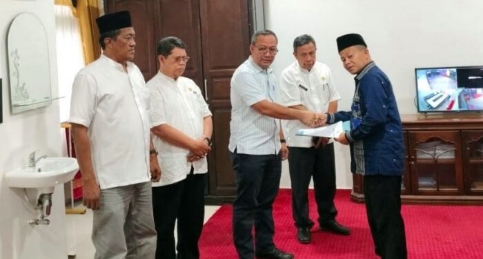 Wali Kota Padangsidimpuan Tunjuk Ihram Kurnia Agusta Jadi Plt. Kadis Dukcapil